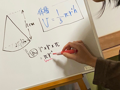 書道教室の様子
